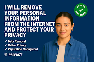 remove your personal information from the internet and protect your privacy
