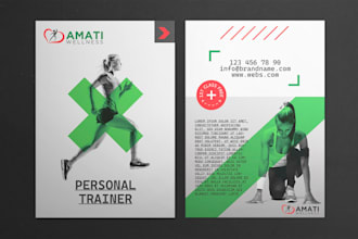 provide modern and stylish flyer design