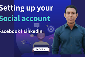 create, update and optimize social profile