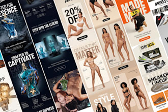 design klaviyo email templates and email automation flows