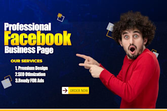create facebook business page,instagram page,linkedin page