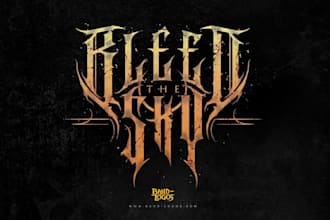design a viking or pagan metal logo with epic nordic vibes