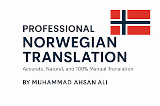 translate into norwegian, chinese and spanish