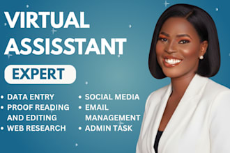 be your personal administrative virtual assistant