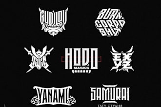 design a thrash metal logo with aggressive energy