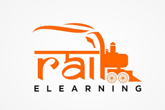 design eye catching railway logo
