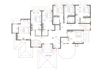 create professional autocad floor plans and furniture layouts
