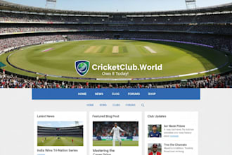 sell the premium cricket domain cricketclubworld