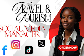 be your travel and tourism social media manager and content expert