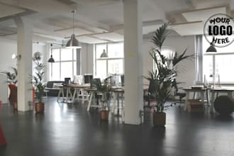 create a branded virtual background for zoom or google meet