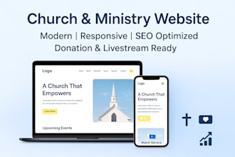 design church website ministry leads ads christian marketing manager