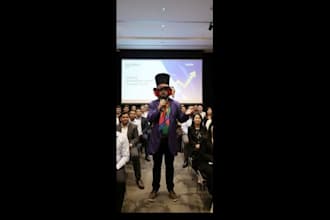 host your event as a fun and engaging emcee