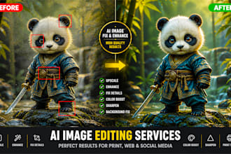 edit, upscale, and enhance your ai generated images and artwork