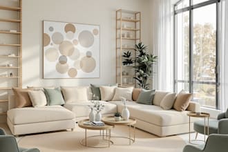 do 3d home decor living room light room office interior renovation walkthrough