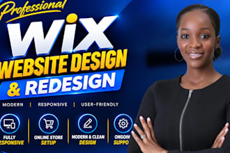 wix website design wix website redesign wix website design