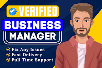 create fresh verified facebook business manager and ads account