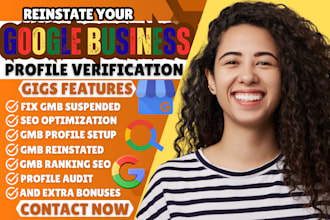 do google business profile verification fix gmb suspension reinstate gmb profile