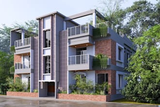 design 2d 3d house model exterior rendering 3d elevation remodel walkthrough