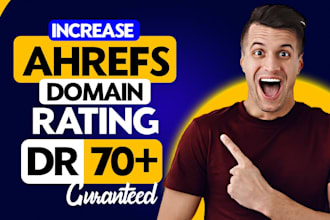 increase ahrefs domain rating dr, ahrefs url rating ur, moz domain authority da