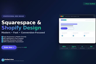 design a professional squarespace website for your business