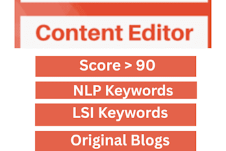 write surfer SEO articles 90 plus score with nlp and lsi