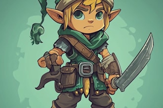 do 2d game characters and game assets