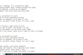 write lyrics for your song of any genre