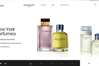 design perfume shopify store perfume website fragrance store cologne website