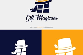 do woderful custom magical logo design