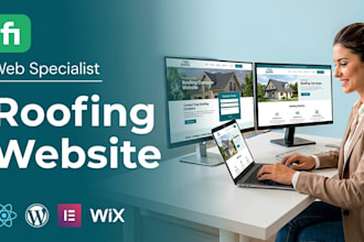 build a professional roofing website for your business
