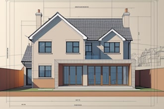 planning permission plans land survey extension plans home extension drawing ser