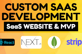 develop custom saas website as your saas developer
