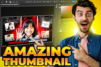 design true crime youtube thumbnail