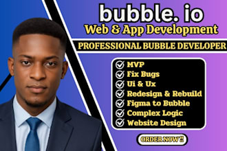 build bubble website, bubble developer, bubble io, bubble app, bubble mvp
