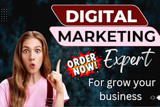be your professional digital marketer and content creator