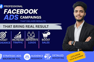 setup and run profitable facebook ads campaign