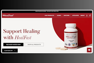 build peptide supplement website nutraceutical sarm website with secure checkout