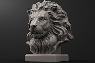sculpt 3d animal model 3d pet stl 3dcharacter,table top,figurine for 3d printing