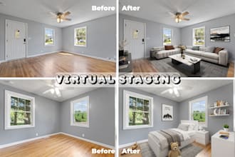 do realistic virtual staging for your real estate photos