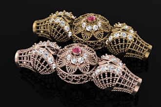 create 3d jewellery for ready to print