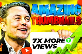 design amazing youtube thumbnails
