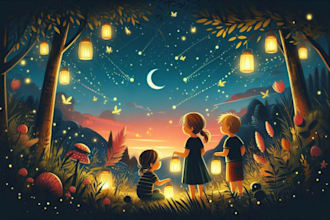 draw custom book cover and children book illustrations