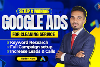 run and manage google ads PPC campaigns for  roofing services