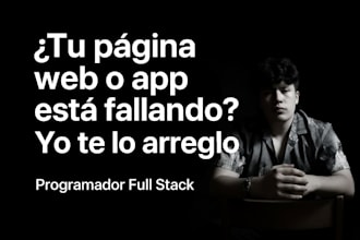 servicio de corrección de código, debugging, requerimientos