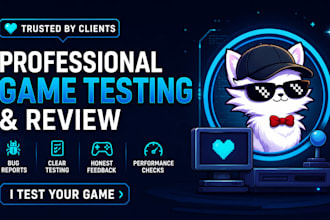 be your game beta tester