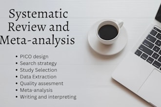 assist in systematic review or meta analysis in healthcare