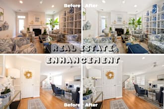 edit real estate photo flambient hdr or single exposure