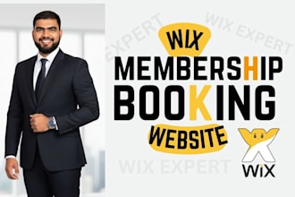 build stunning wix studio membership booking site expert