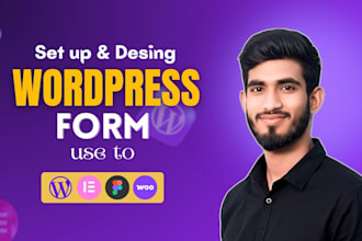 set up contact form registration form for your website