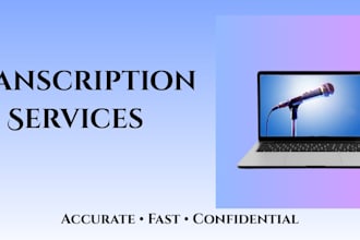 accurately transcribe audio and video into error free text